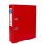 HI-PLUS A4 LEVER ARCH FILE  - 3 SPINE - RED