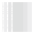 DELI 11-HOLE MIRROR SURFACE SHEET PROTECTOR A4 0.035MM 100PK