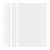 DELI 11-HOLE SHEET PROTECTOR A4 0.035MM 100PK