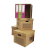 UNI LEVER ARCH FILE CARTON 400X350X300MM - FITS 6 FILES