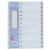 LION A4 PLASTIC 0.13mm DIVIDER JAN-DEC