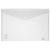 DELI FILE BAG SNAP FC 2C TRANSLUCENT - CLEAR 1X10