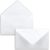 GOLDEN PRIME - WHITE BANKER ENVELOPE 75X115MM 80 GSM - 50 PCS PACK
