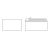 GOLDEN PRIME - WHITE POCKET ENV. PS 381X254MM 100GSM - 25 PCS PACK