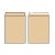 GOLDEN PRIME - BROWN RIBBED POCKET ENV. PS 381X254MM 110GSM - 25 PCS PACK