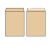 GOLDEN PRIME - BROWN RIBBED POCKET ENVELOPE 250X176MM 120 GR. PEEL  SEAL - BOX OF 500 PCS
