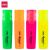 DELI HIGHLIGHTER CHISEL 1-5MM 4C