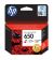 HP 650 TRI-COLOR INK CARTRIDGE