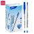 DELI BALL POINT PEN 1.0MM BLUE PACK OF 50 PENS
