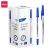 DELI BALL POINT PEN 0.7MM BLUE PACK OF 50 PENS