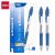 DELI BALL POINT PEN RETRACTABLE 0.7MM BLUE