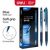 DELI BALL POINT PEN RETRACTABLE SOFT GRIP 0.7MM BLUE