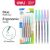 DELI BALL POINT PASTEL PEN 0.7MM BLUE ASSORTED 5 PCS BLISTER