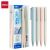 DELI GEL PEN RETRACTABLE  0.5MM BLUE-PINK-GREEN-GREY
