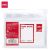 DELI ACRYLIC NAME BADGE HORIZONTAL 91X56MM TRANSPARENT 10 PCS 1X10