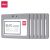 DELI NAME BADGE - HORIZONTAL GREY 90X54MM