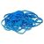 RUBBER BANDS 100 CREPE 50 GRAMS BOX - 60X1.2MM Blue