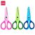 DELI SCHOOL SCISSORS BLISTER 134MM,ASST