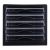 DELI PLASTIC 5-DRAWER FILE CABINET BLACK