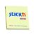 STICK  N 76X76MM 100 SHEETS PAD YELLOW
