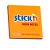 STICK  N 76X76MM 100 SHEETS PAD ORANGE