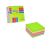 STICK  N 76X76mm 400SHEETS/CUBE NEON  PASTEL MIXED