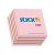 STICK  N 76X76mm 400SHEETS/CUBE NEON  PASTEL MIXED