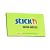 STICKN  76X127MM 100SH NEON NOTE GREEN