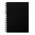 GOLDEN PRIME - BLACK KRAFT - PERFORATED - A4 SIDE WIRE-O 15O SHEETS